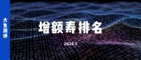 2024年1月分红型集中上市，增额终身寿险排名揭晓